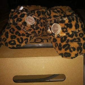 Baby Girl Leopard Uggs